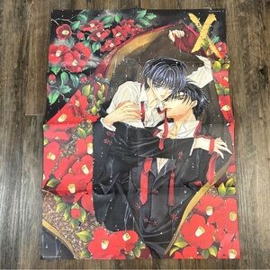 Vintage CLAMP X/99’ Poster Kamui & Fuma 99’ Monthly Asuka Rare Original Kadokawa